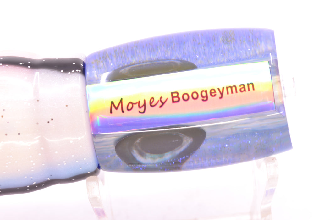 Moyes Lures Ice Blue Awabi Blue Back Taxi Eyes Boogeyman 12" 7oz Skirted Gay Bob GZE