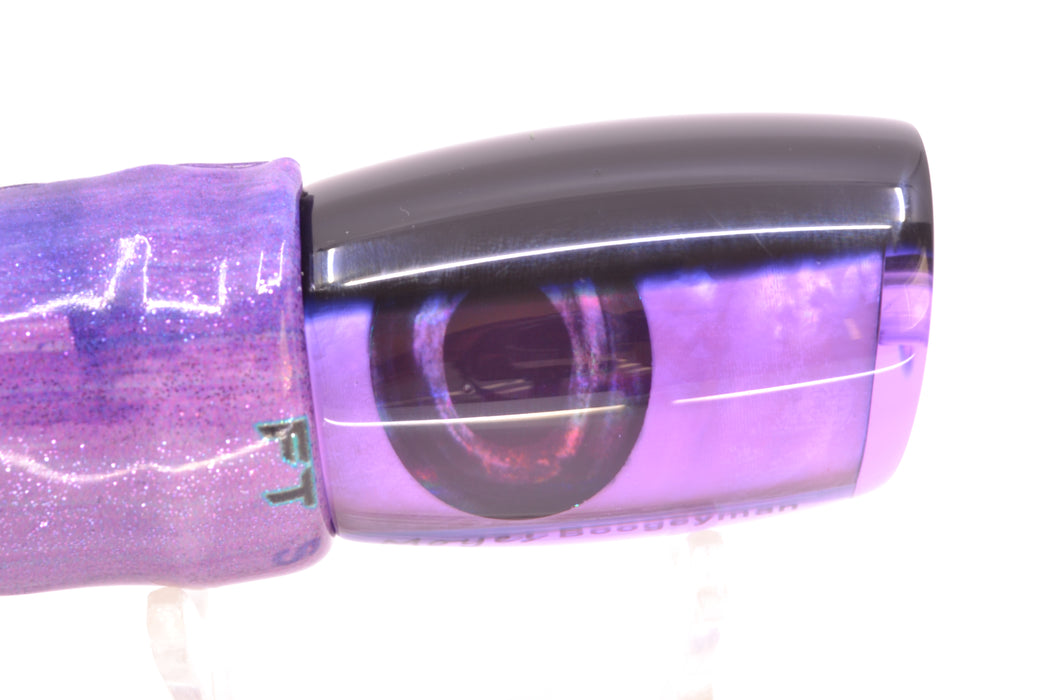 Moyes Lures Purple MOP Black Back Taxi Eyes Boogeyman 12" 5.7oz FT Vinyl Purple Eclipse GZE