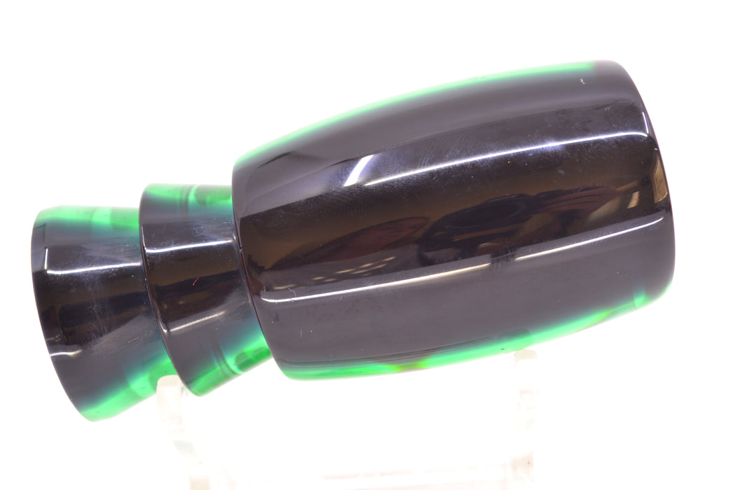 Moyes Lures Green MOP Black Back Taxi Eyes Boogeyman 12" 4oz GZE