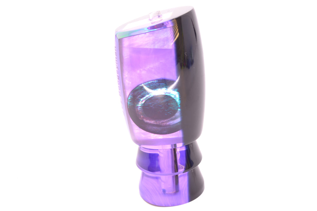 Moyes Lures Purple MOP Black Back Taxi Eyes Boogeyman 12" 4oz GZE