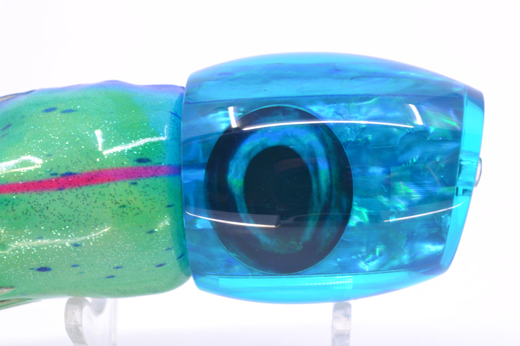 Moyes Lures Ice Blue Awabi Taxi Eyes Medium Blaster 12" 6oz FT Vinyl Mad Mahi