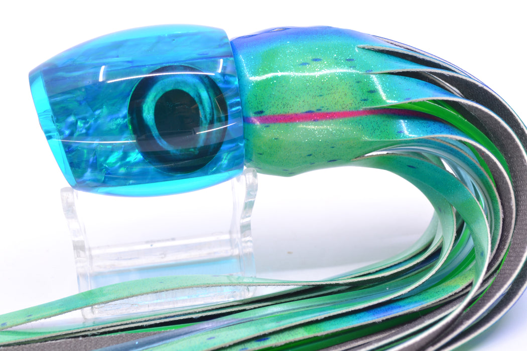Moyes Lures Ice Blue Awabi Taxi Eyes Medium Blaster 12" 6oz FT Vinyl Mad Mahi