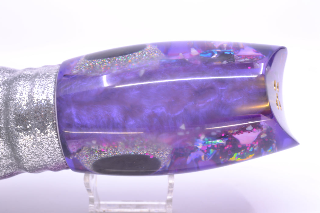 Coggin Lures Purple S&P Purple Back Tado 16" 25oz Skirted Purple Aurora