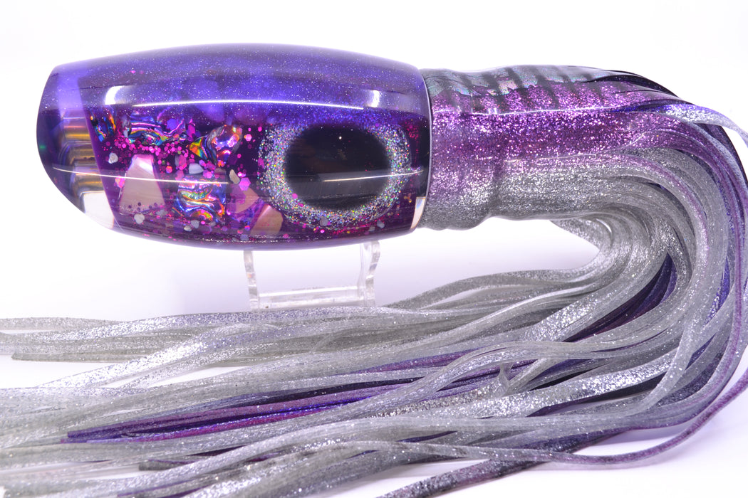 Coggin Lures Purple S&P Purple Back Tado 16" 25oz Skirted Purple Aurora