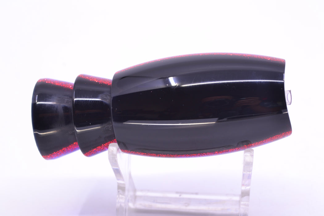 Moyes Lures Purple Awabi Black-Red Back Taxi Eyes Medium Argus 12" 3.5oz