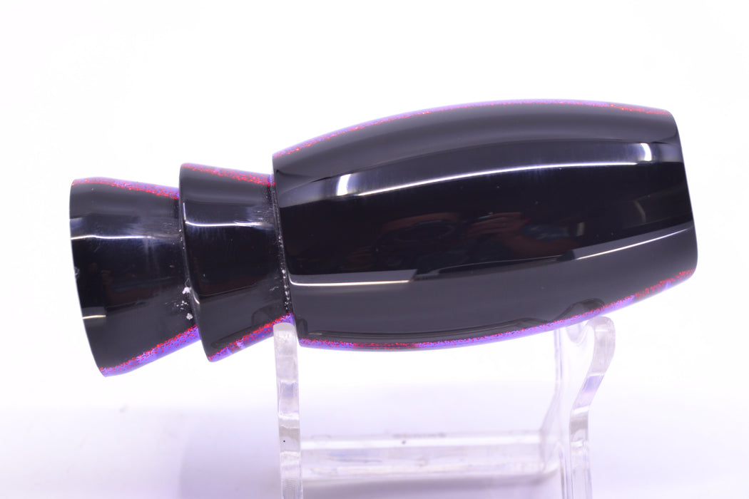 Moyes Lures Purple MOP Black-Red Back Taxi Eyes Medium Argus 12" 3.5oz