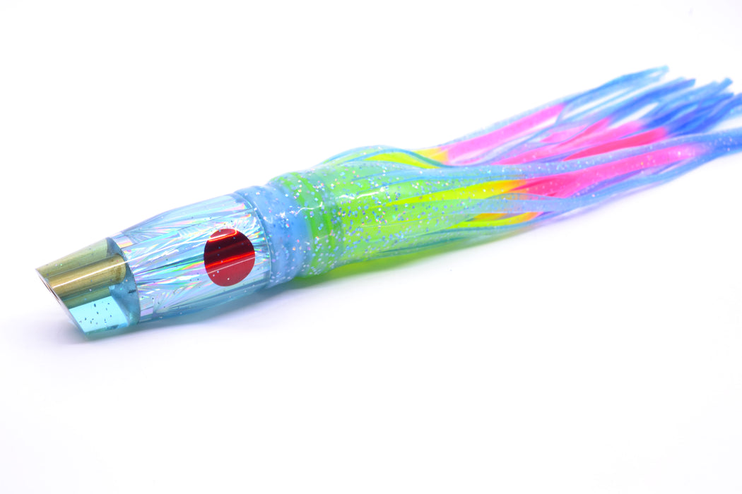 Tanigawa Lures Ice Blue Rainbow Starburst 2-Hole Slant 9"+ 11oz Skirted Ice Blue/Rainbow