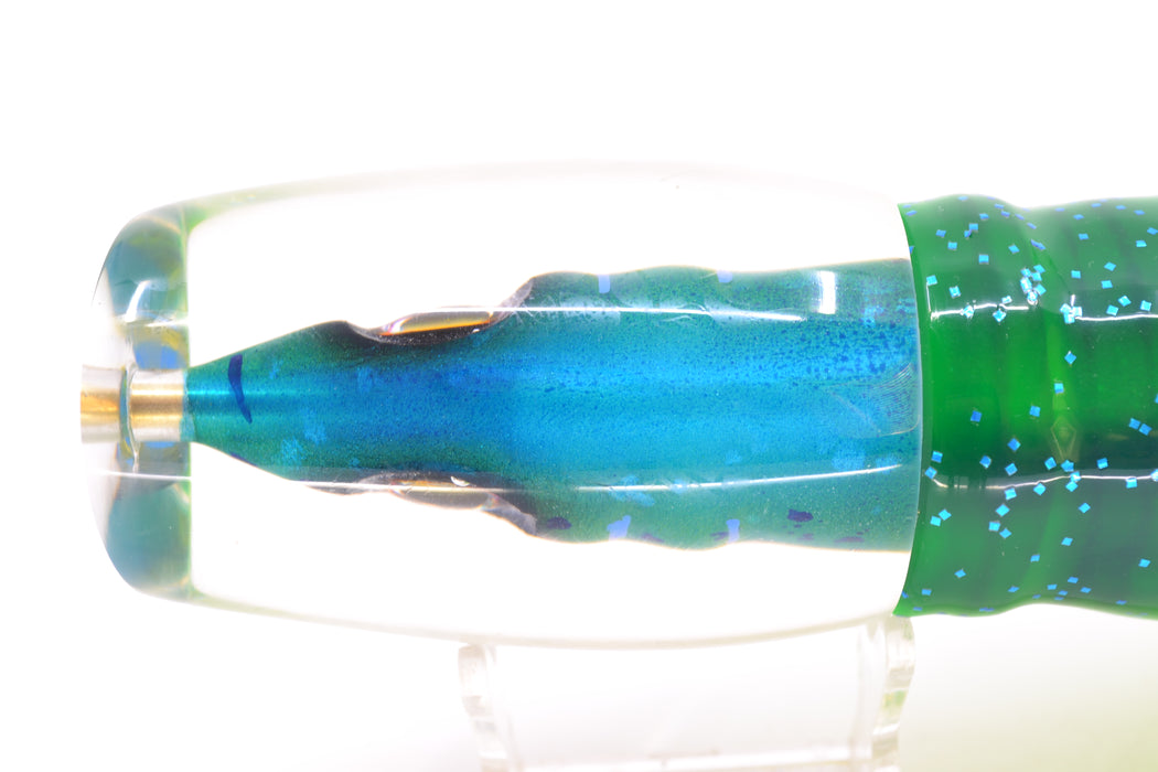 Tsutomu Lures “Mahi to Da Max” Fish Head Super Moke 14" 12oz Skirted Mahi