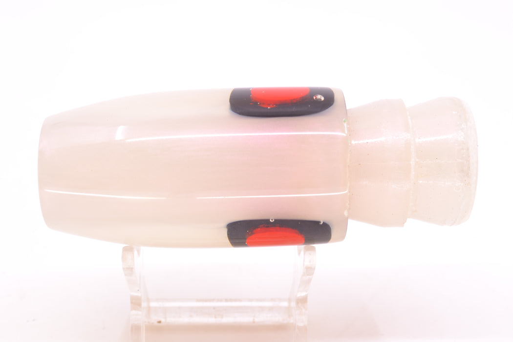 Joe Yee Lures by KEGZ Strawberry Pearl Red-Black Eyes Concave Medium Plunger 12" 4.5oz