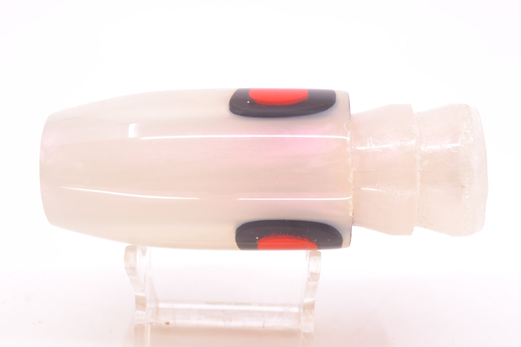 Joe Yee Lures by KEGZ Strawberry Pearl Red-Black Eyes Concave Medium Plunger 12" 4.5oz