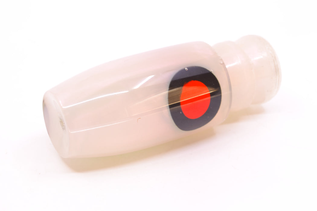 Joe Yee Lures by KEGZ Strawberry Pearl Red-Black Eyes Concave Medium Plunger 12" 4.5oz