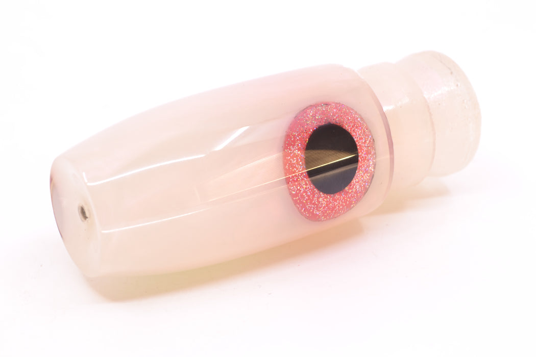 Joe Yee Lures by KEGZ Strawberry Pearl Black-Pink Eyes Concave Medium Plunger 12" 4.5oz