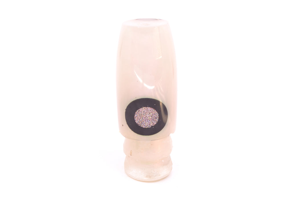Joe Yee Lures by KEGZ Strawberry Pearl Silver-Black Eyes Concave Medium Plunger 12" 4.5oz