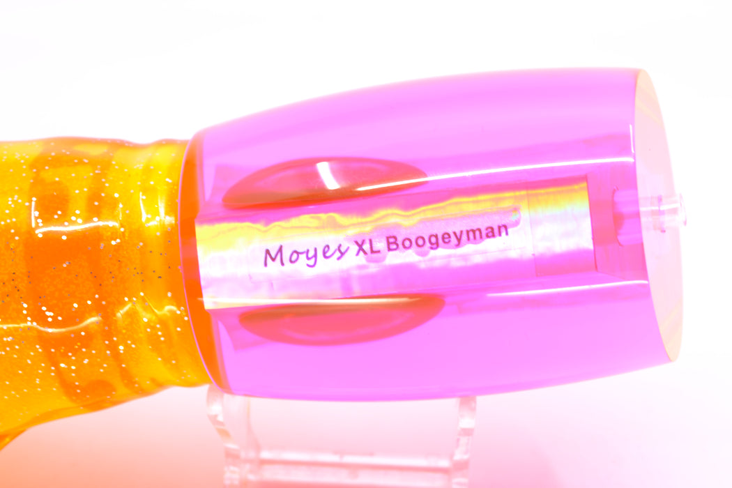 Moyes Lures Fluorescent Pink MOP XL Boogeyman 16" 14.4oz Skirted Electric Chicken
