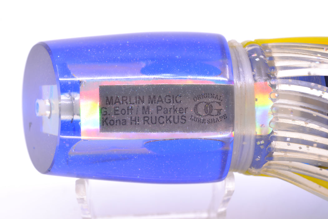 Marlin Magic/GMT Golden MOP Blue Back Red Eyes Ruckus + D-Flap Teaser Combo GZE