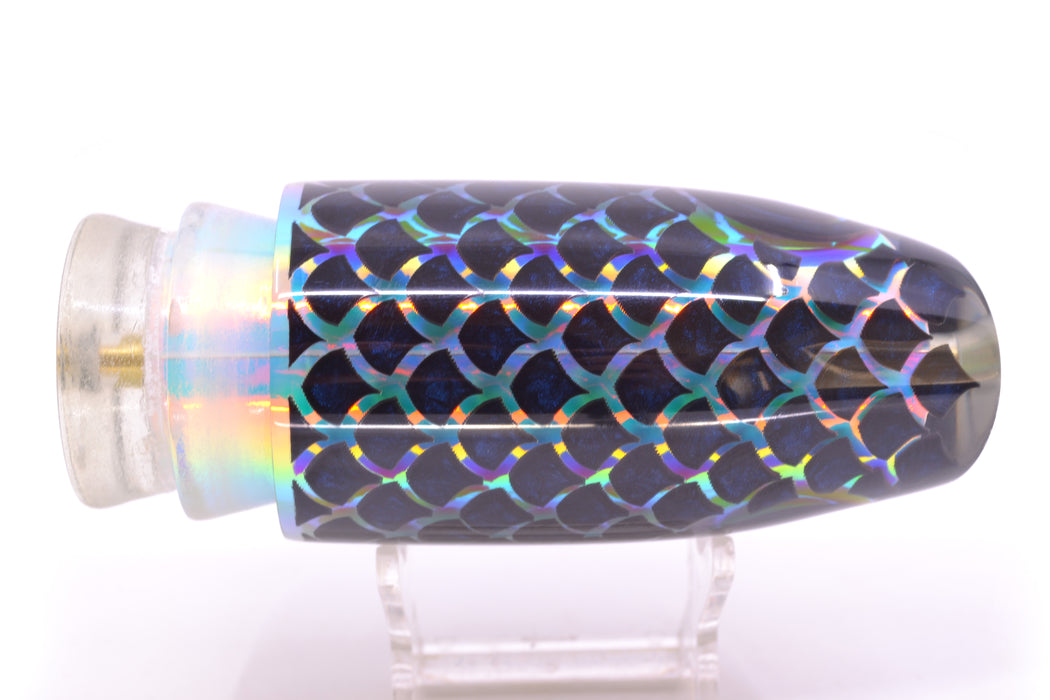 Joe Yee by KEGZ-Niiyama Collab Ice Rainbow Black Scales Super Plunger 14" 7.2oz