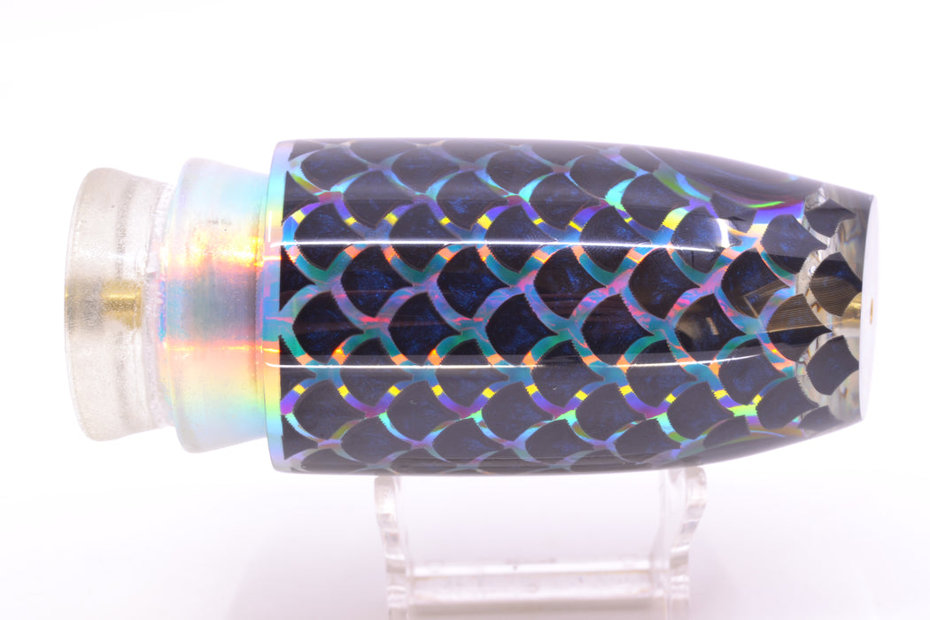 Joe Yee by KEGZ-Niiyama Collab Ice Rainbow Black Scales Super Plunger 14" 7.2oz