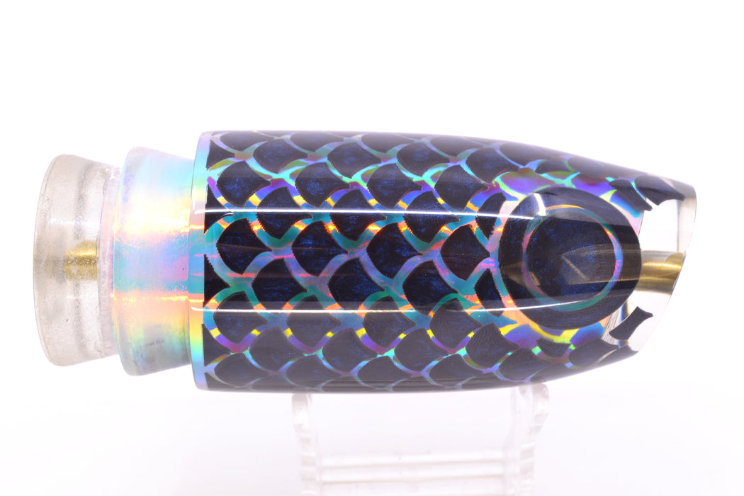 Joe Yee by KEGZ-Niiyama Collab Ice Rainbow Black Scales Super Plunger 14" 7.2oz