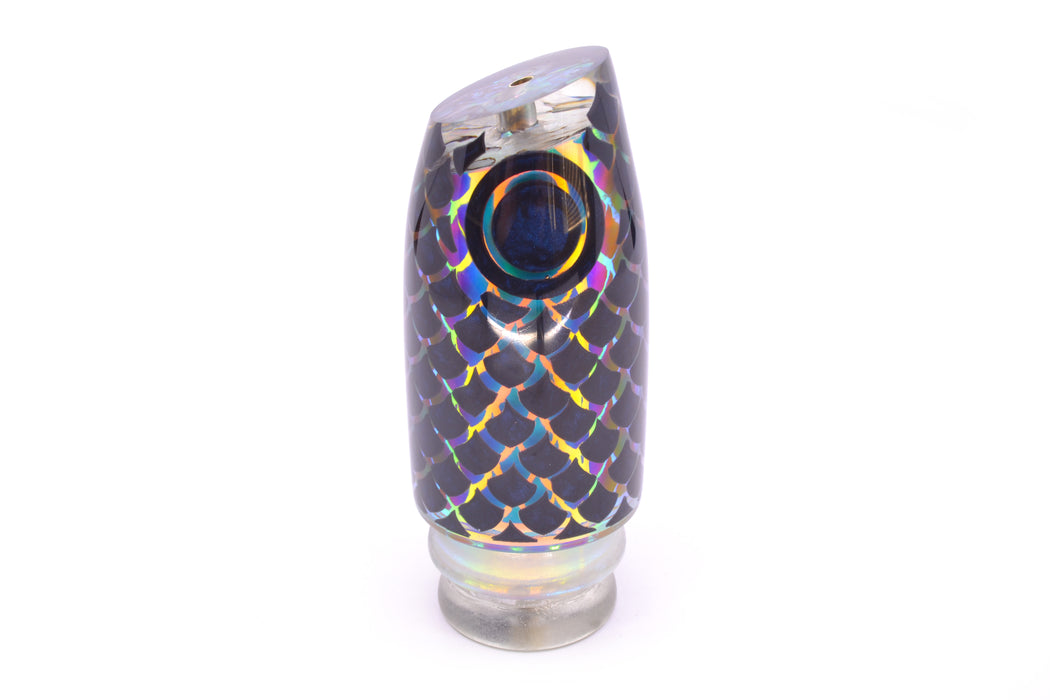 Joe Yee by KEGZ-Niiyama Collab Ice Rainbow Black Scales Super Plunger 14" 7.2oz