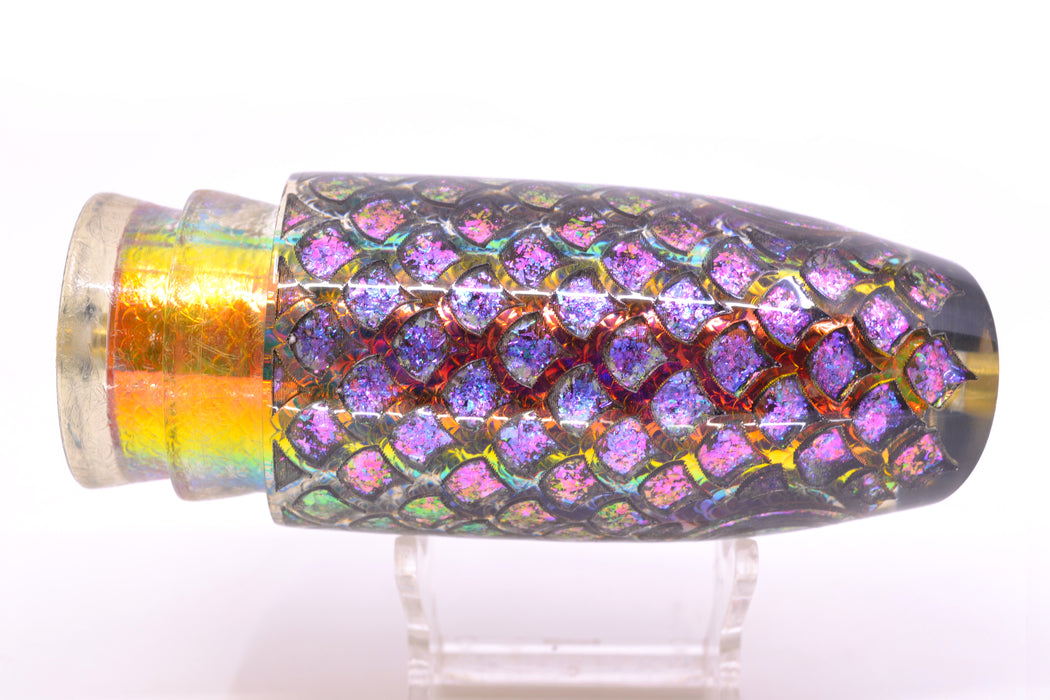 Joe Yee by KEGZ-Niiyama Collab Rainbow Scale Pearl Rainbow Flake Scales Super Plunger 14" 7.2oz