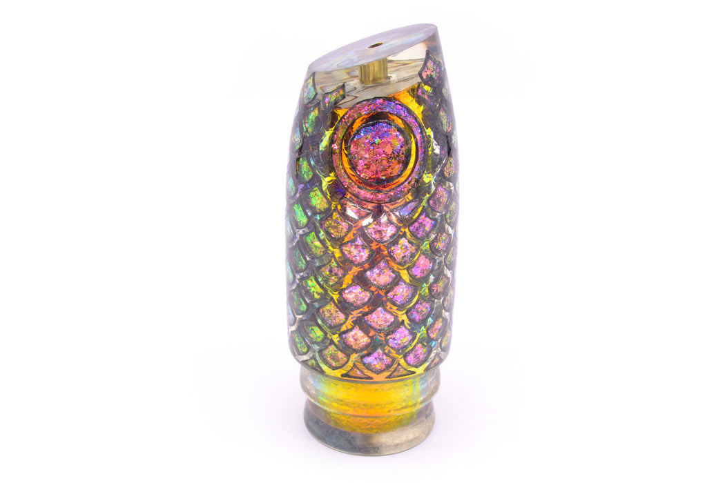 Joe Yee by KEGZ-Niiyama Collab Rainbow Scale Pearl Rainbow Flake Scales Super Plunger 14" 7.2oz