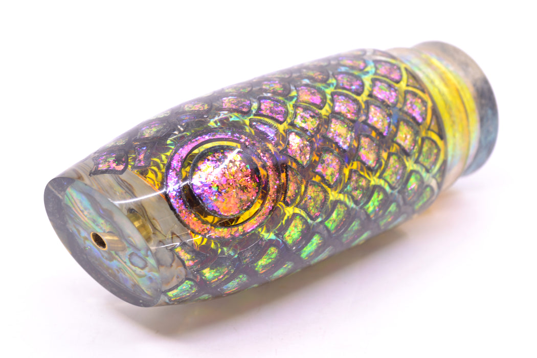 Joe Yee by KEGZ-Niiyama Collab Rainbow Scale Pearl Rainbow Flake Scales Super Plunger 14" 7.2oz