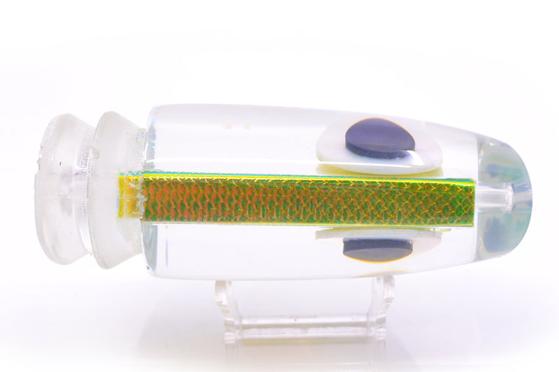 Joe Yee Lures by KEGZ Yellow Rainbow Scale Black-White Eyes Super Plunger 14" 7.2oz