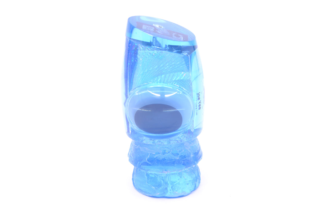 Joe Yee Lures by KEGZ Ice Blue Rainbow Swirl Teddy Bear Eyes Apollo 12" 2.8oz