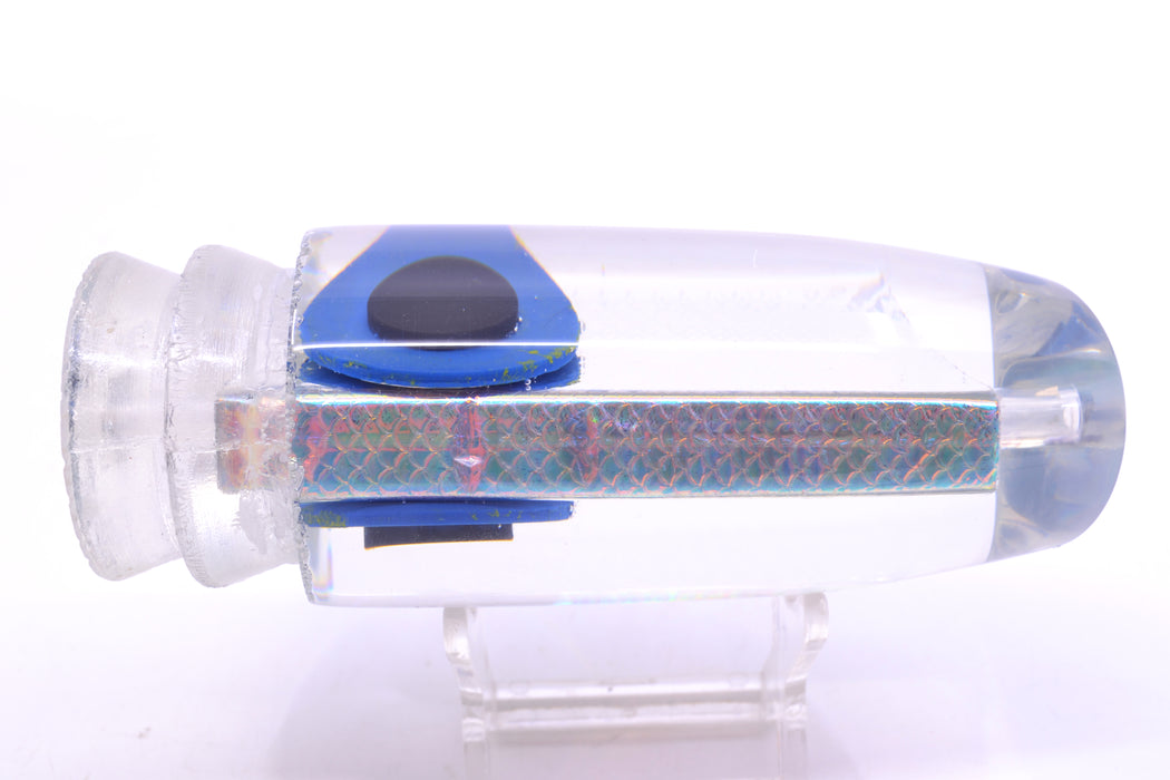 Joe Yee Lures by KEGZ Ice Rainbow Scale Black-Blue Eyes Super Plunger 14" 7.2oz