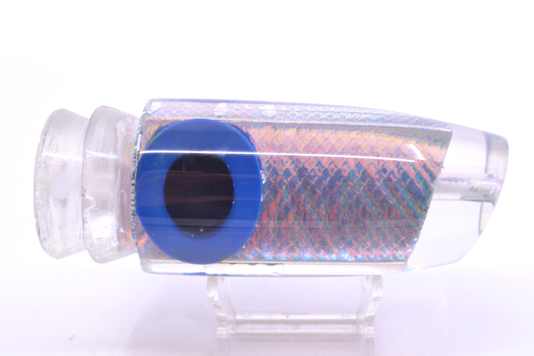 Joe Yee Lures by KEGZ Ice Rainbow Scale Black-Blue Eyes Super Plunger 14" 7.2oz