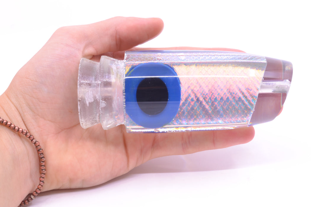 Joe Yee Lures by KEGZ Ice Rainbow Scale Black-Blue Eyes Super Plunger 14" 7.2oz