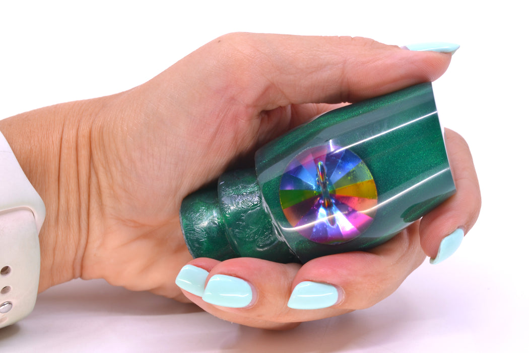 Joe Yee Green Pearl Rainbow Jewel Eyes Lead Apollo 12" 3.3oz