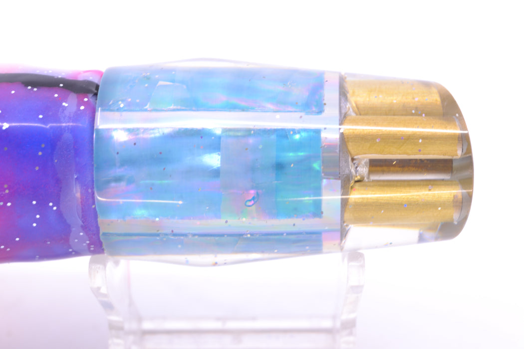 Tanigawa Lures Ice Blue Awabi No Eyes 4-Hole Slant 9"+ 11oz Skirted Gay Bob GZE