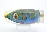 Joe Yee-Niiyama Oily Pearl Blue Fish Head Shakey Eyes Super Plunger 14" 7.8oz