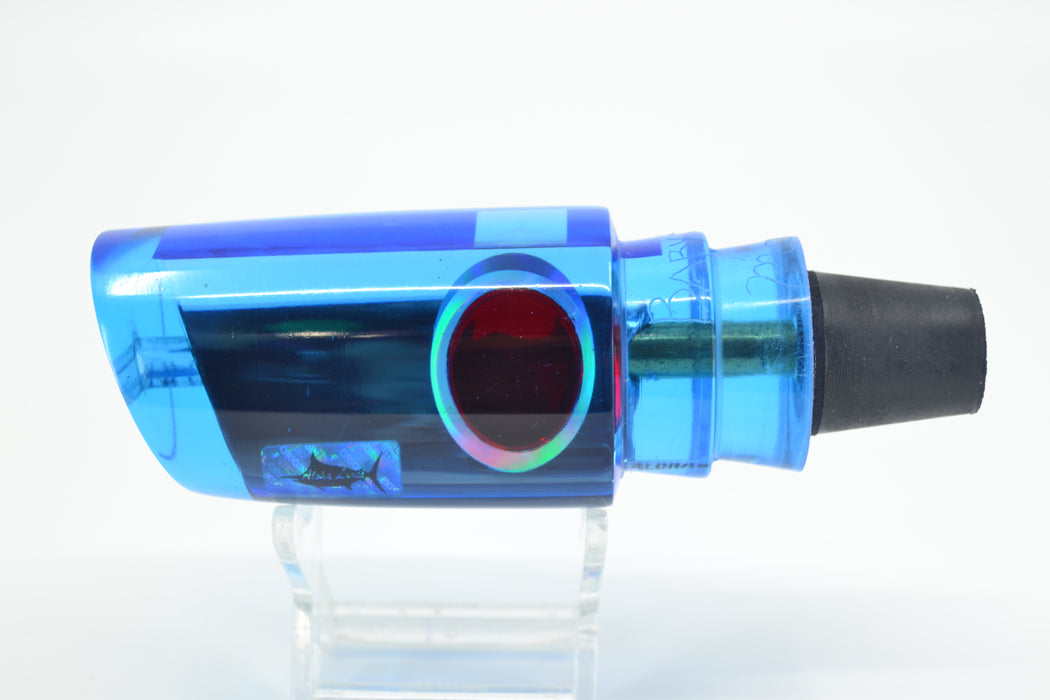 Aloha Lures Blue Mirrored Blue Rainbow Back Red Eyes Baby Smash Bait 12" 6.2oz EZ-K