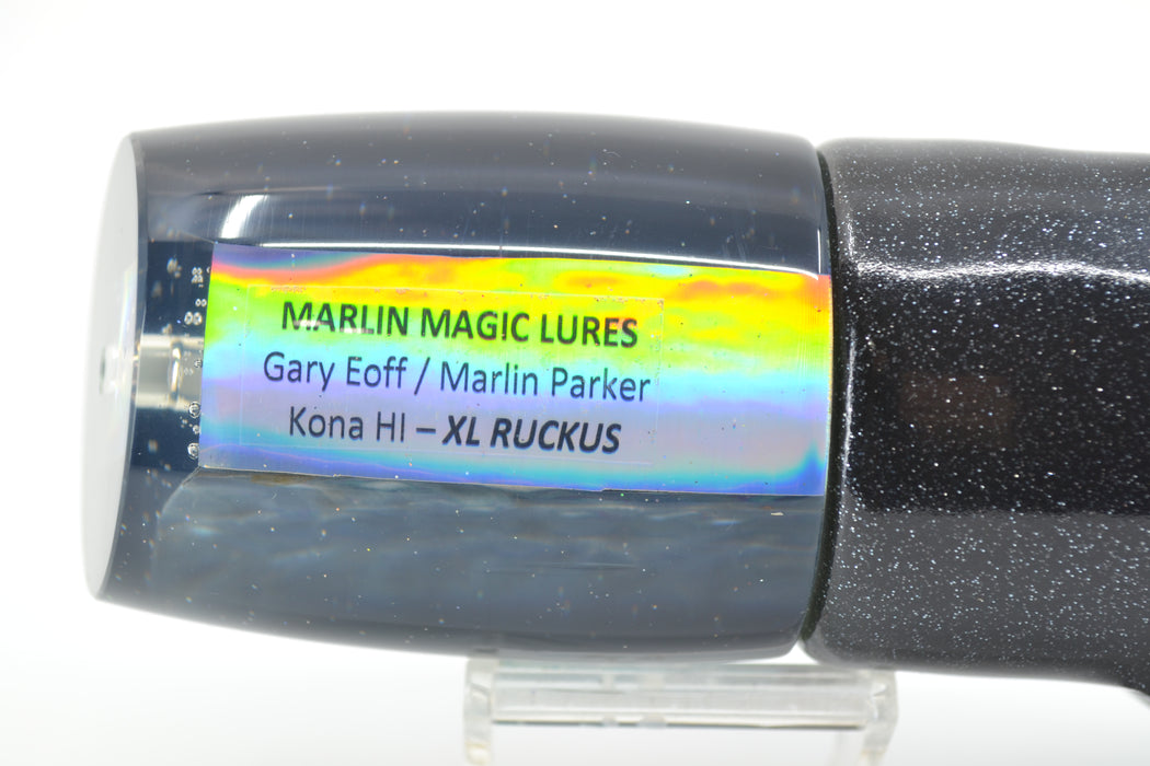 Marlin Magic Blue-Purple Awabi Black Back XL Ruckus 16" 12oz Vinyl Black