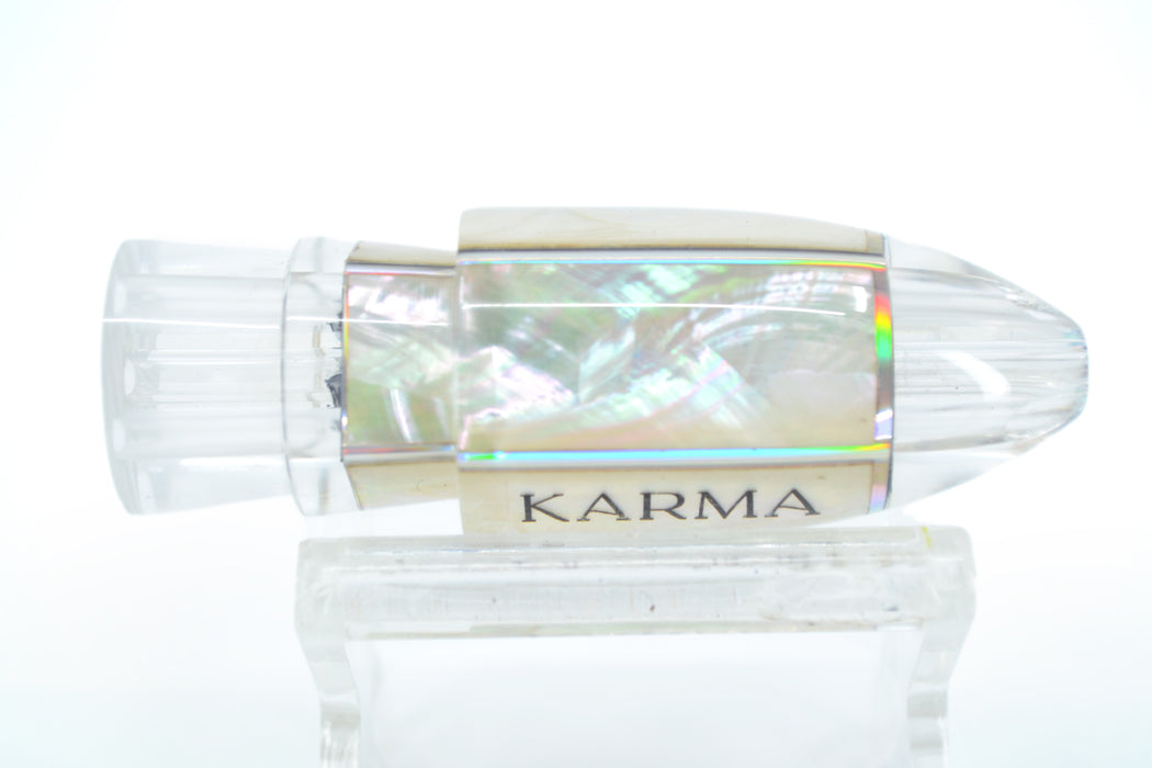 Koya Lures White MOP Karma 4-Hole Bullet 6" 3oz