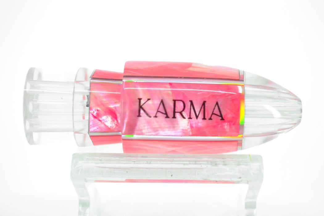 Koya Lures Pink MOP Karma 4-Hole Bullet 6" 3oz