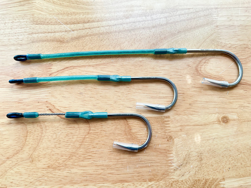 GZ Pre-Built FUDO Kona Cut Stiff/Semi-Stiff Hook Rig