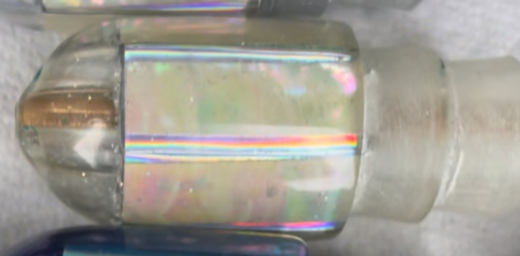 Marlin Magic White Awabi Shell 4-Hole Jetted Ahi P Bullet 7" 2.5oz EZ-K