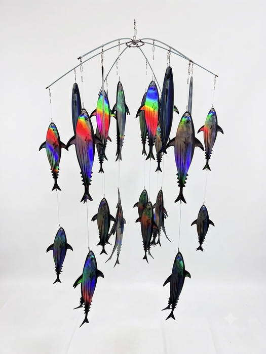 Grander Marlin Tackle Kona Strong 30x Holographic Flap Dredge with FireTailz Flapz