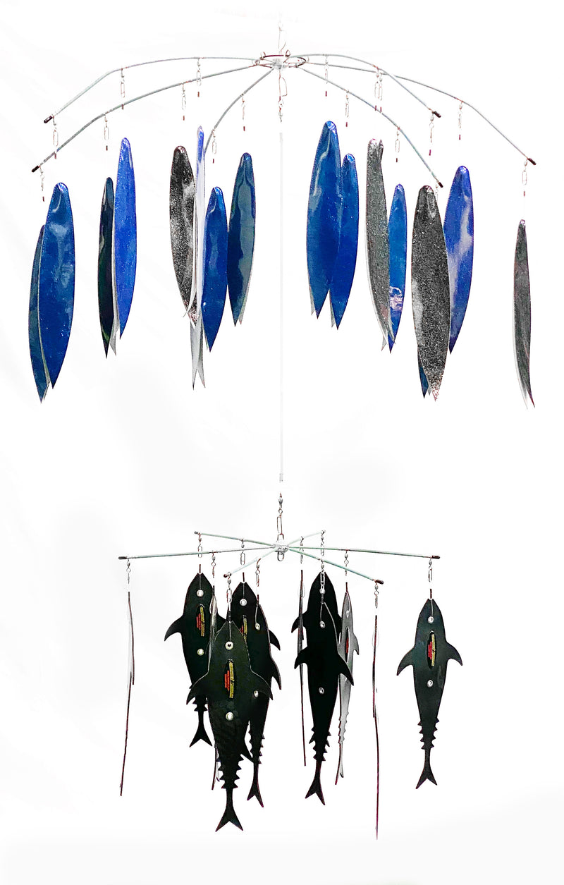 Custom Fire Tailz Vinyl Strips GMT Kona Strong Flap 2-Tier Dredge Pre-Built