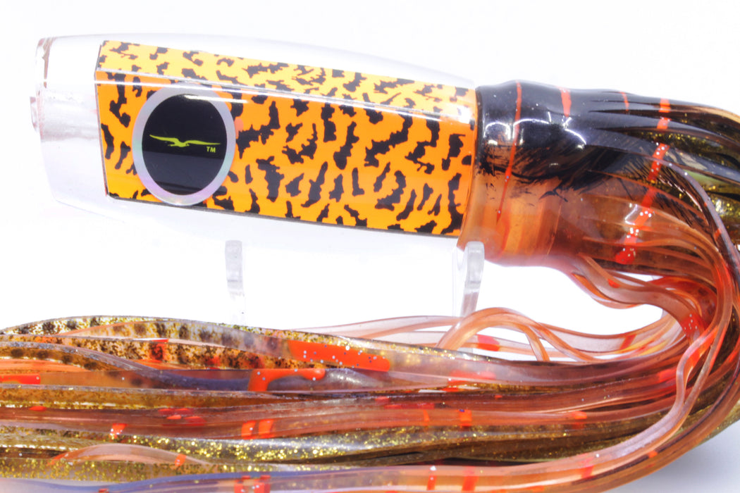 Black Bart Lures Tiger 1656 Angle 9.4oz Skirted Root Beer-Petrolero New Pre-Owned