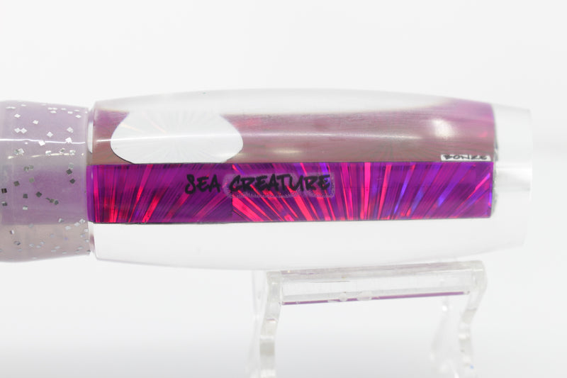 Bonze Lures Purple Starburst Silver Starburst Eyes Sea Creature 12" 7.5oz