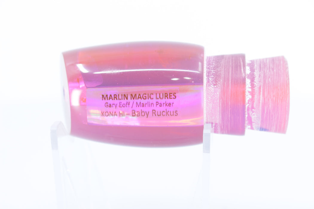 Marlin Magic Pink Mirrored Blue Back Baby Ruckus 10" 4oz