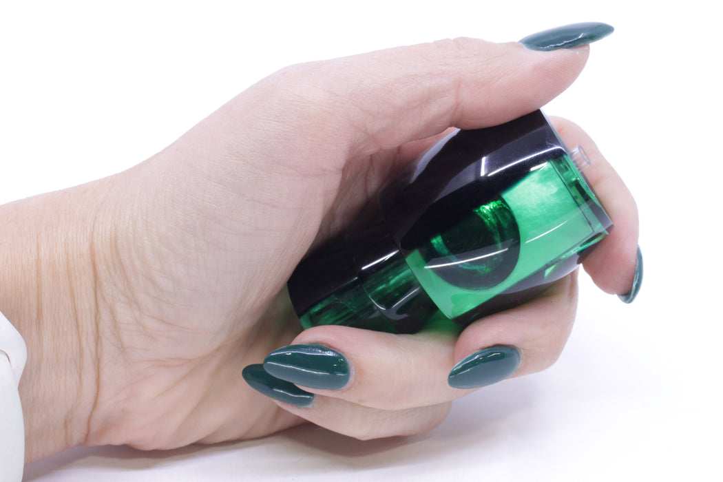 Moyes Lures Green MOP Black Back Taxi Eyes Medium Secret 10" 2oz