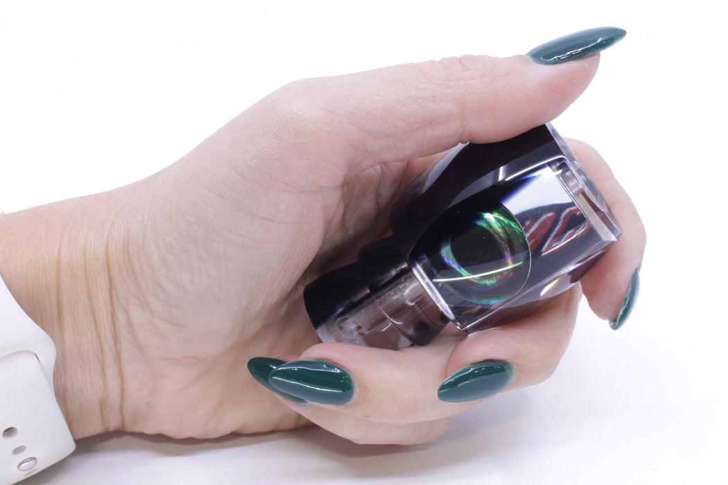 Moyes Lures Clear Mirrored Black Back Taxi Eyes Medium Secret 10" 2oz