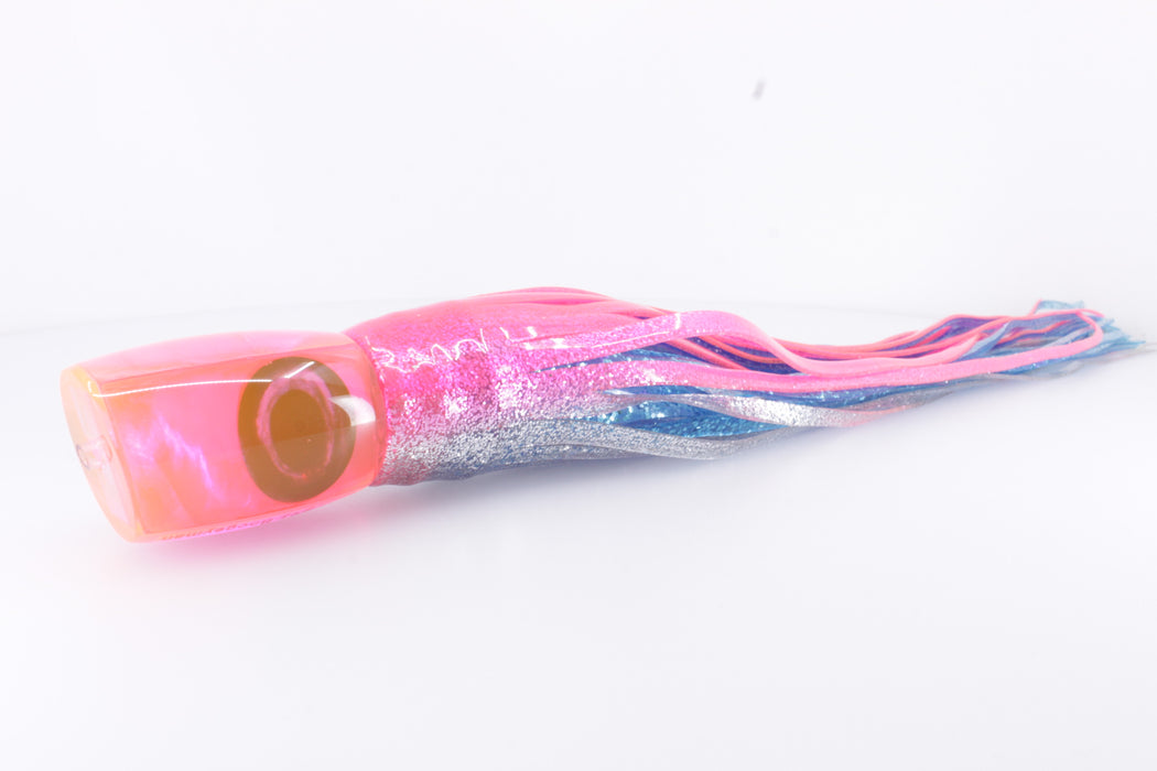 Moyes Lures Pink MOP Boogeyman 12" 7oz Skirted Pink-Silver