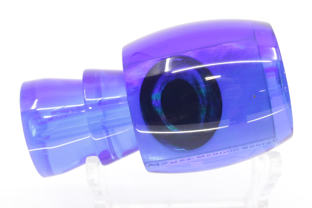 Moyes Lures Blue MOP Dark Blue Back Taxi Eyes Medium Secret 10" 2oz