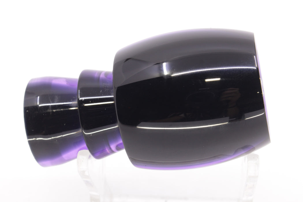 Moyes Lures Purple Mirrored Black Back Taxi Eyes Medium Secret 10" 2oz